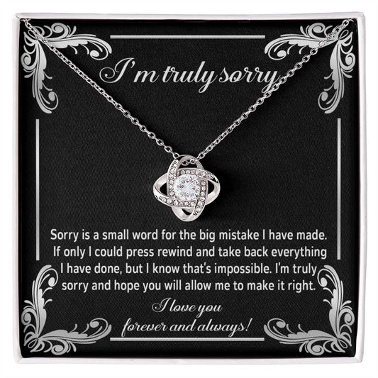 Sorry - Make It Right 2 - Love Knot Necklace