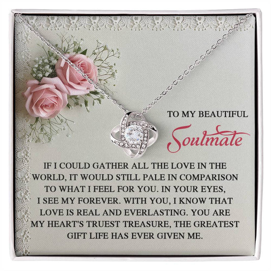 Soulmate - Given Me - Love Knot Necklace