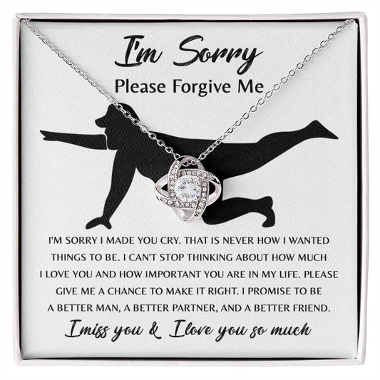 Sorry - Things To Be - Love Knot Necklace