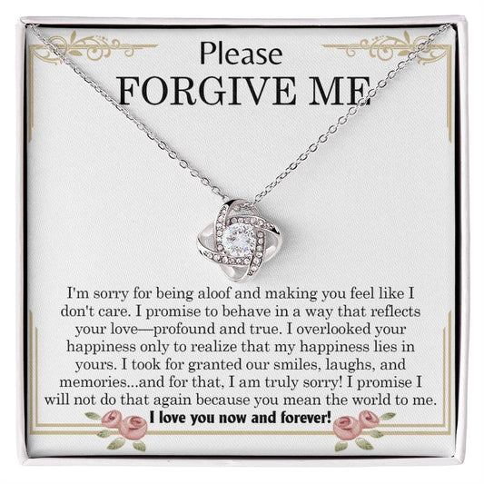 Sorry - Profound And True - Love Knot Necklace