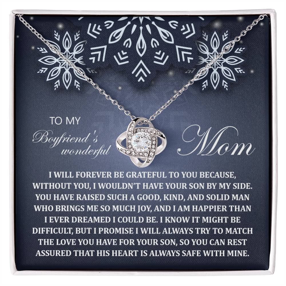 Boyfriend's Mom - By My Side - Love Knot Necklace