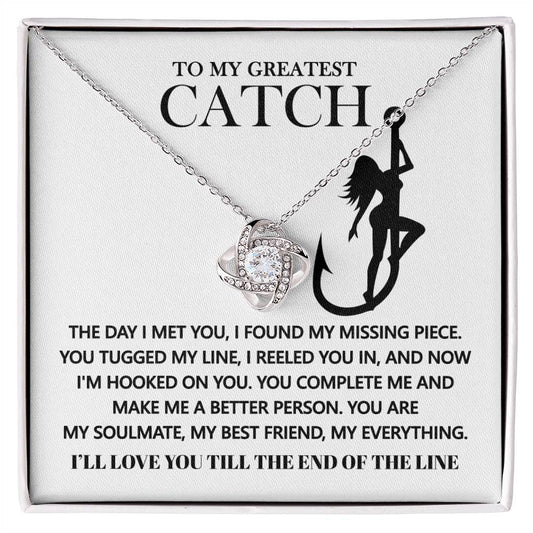 Soulmate - Hooked On You - Love Knot Necklace