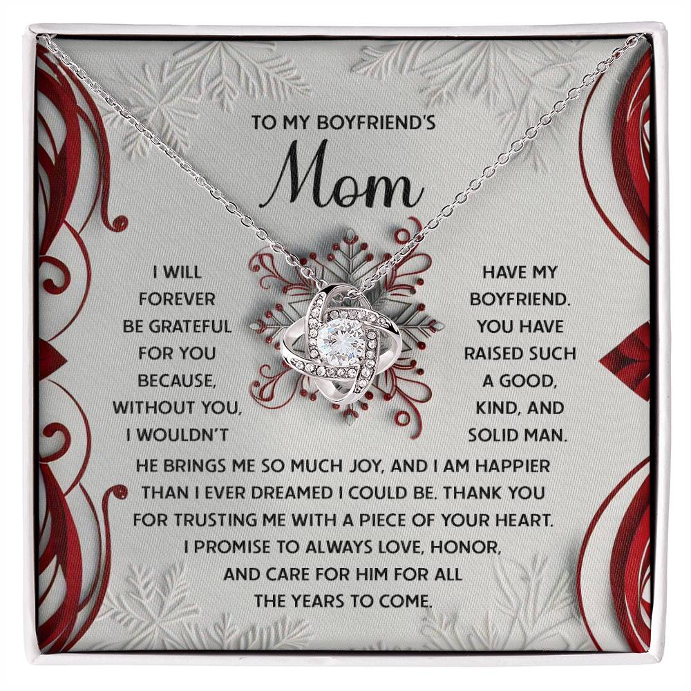 Boyfriend's Mom - I Could Be - Love Knot Necklace