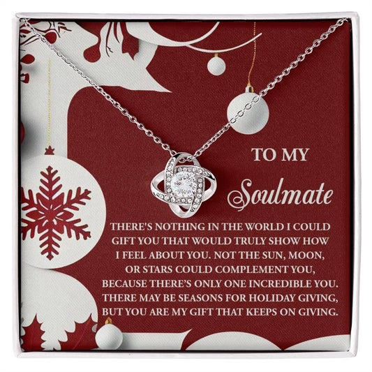 Soulmate - Holiday Giving - Love Knot Necklace