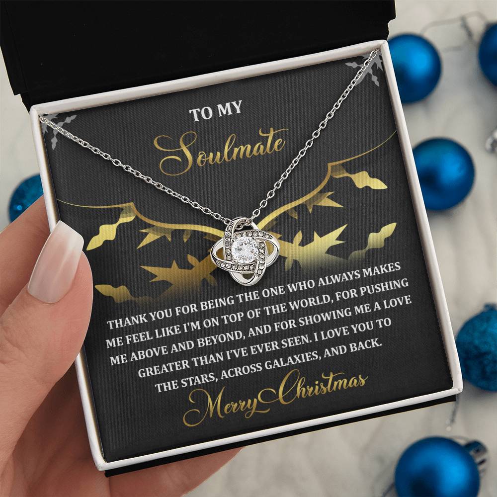 Soulmate - A Love - Love Knot Necklace