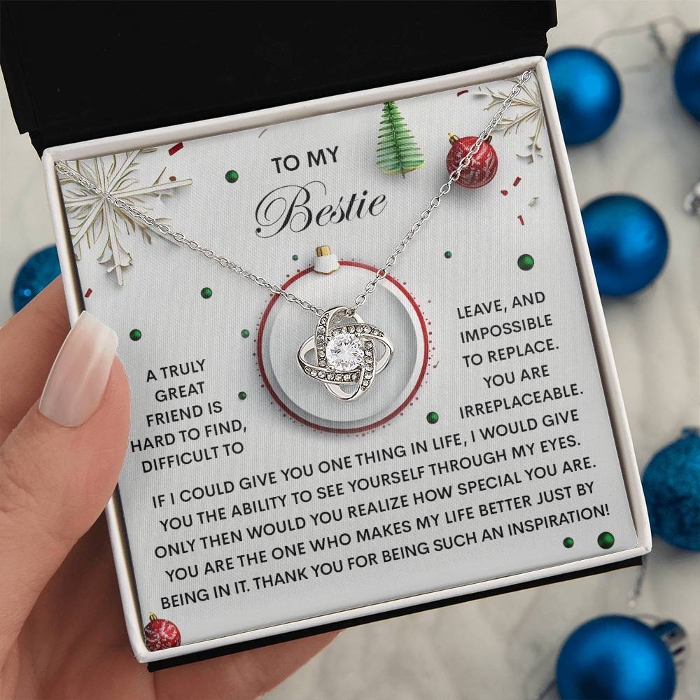Bestie - The One - Love Knot Necklace