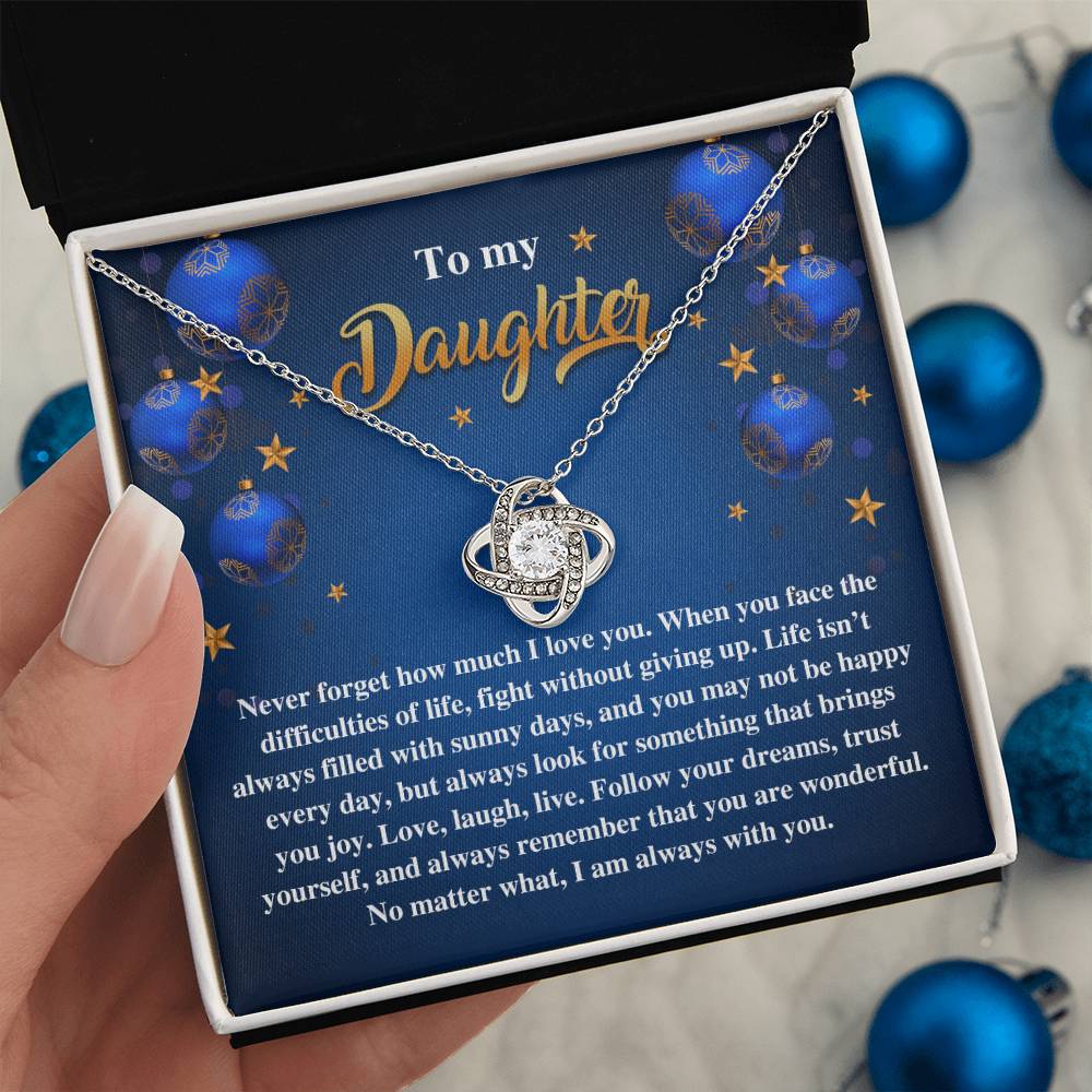 Daughter - Sunny Days - Love Knot Necklace