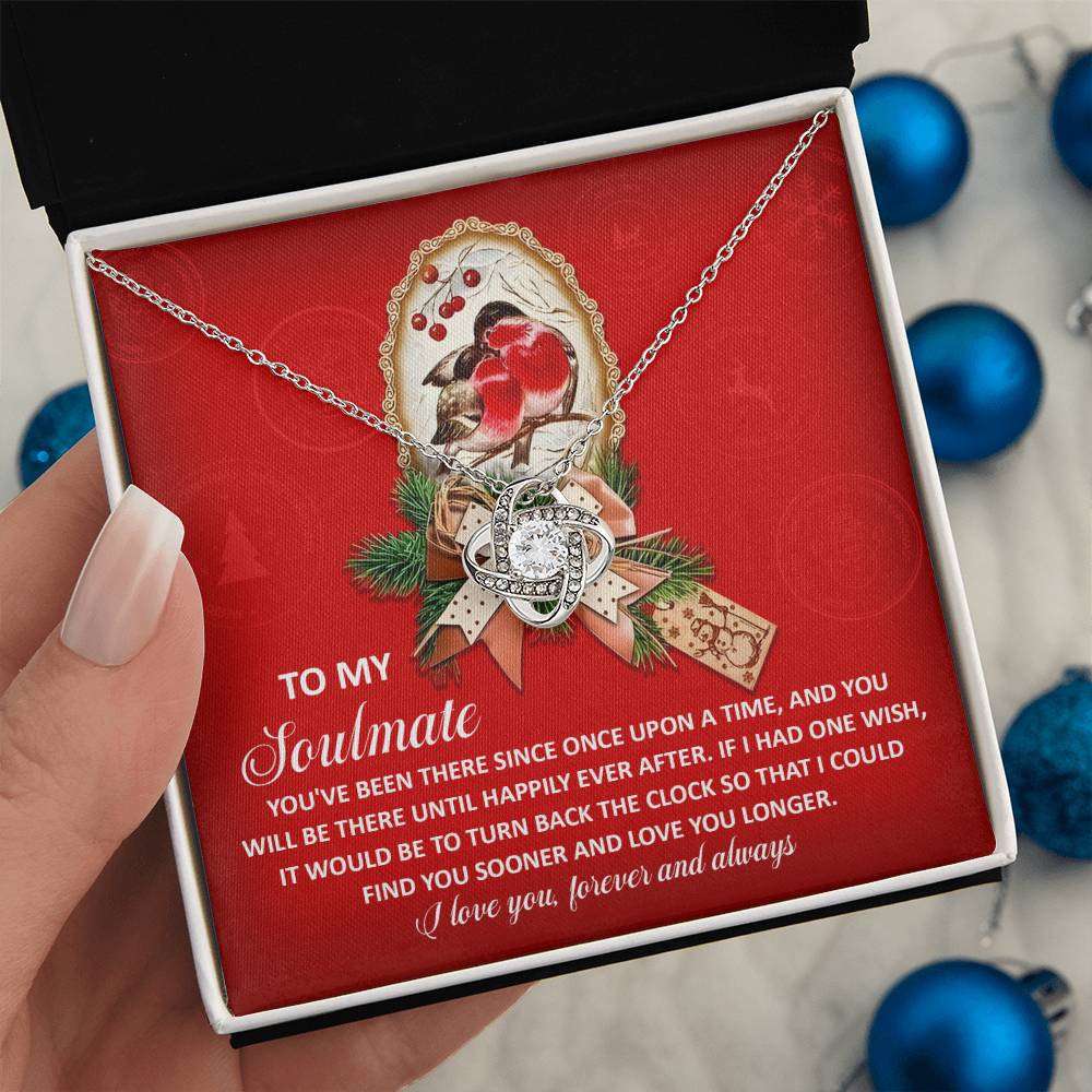 Soulmate - Once Upon - Love Knot Necklace