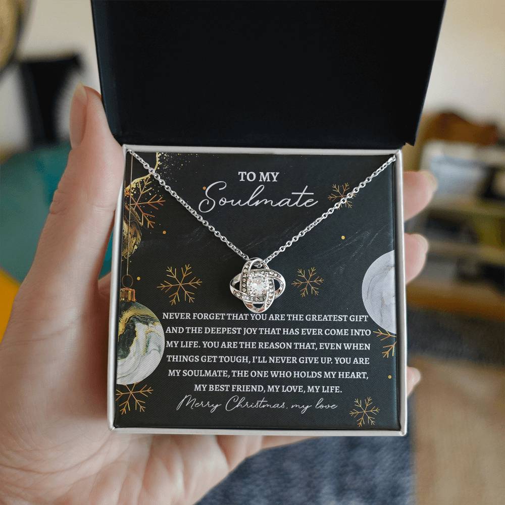 Soulmate - Greatest Gift - Love Knot Necklace