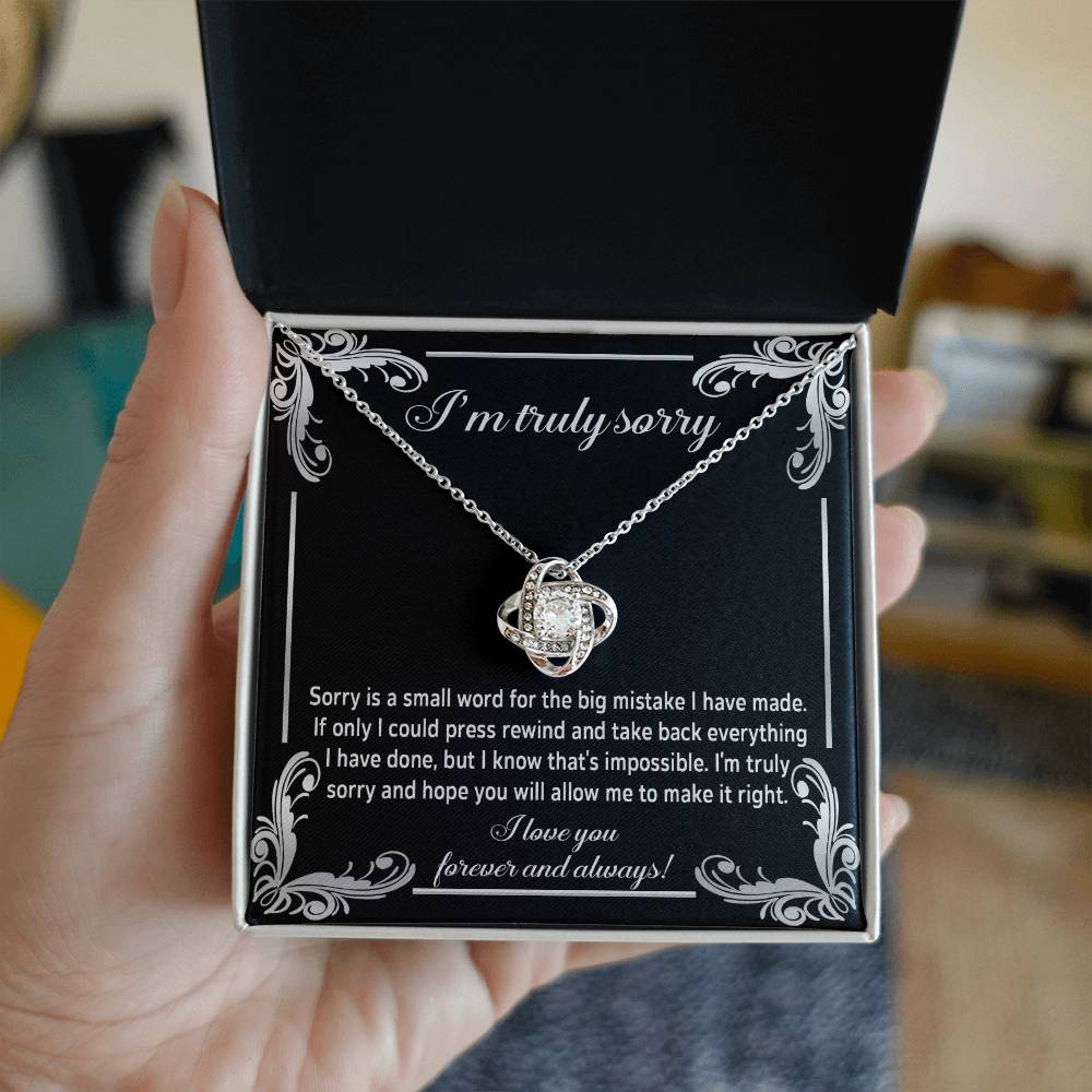 Sorry - Make It Right 2 - Love Knot Necklace