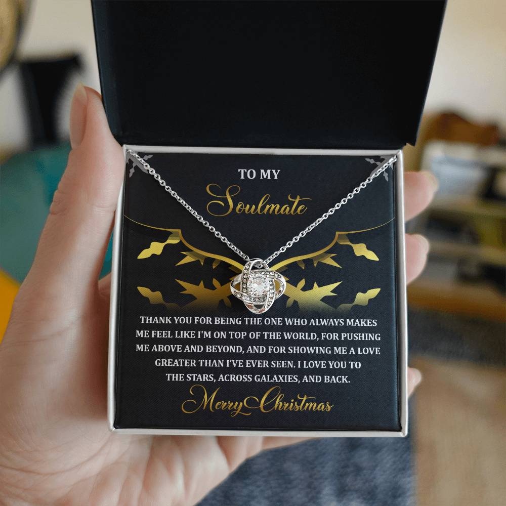 Soulmate - A Love - Love Knot Necklace
