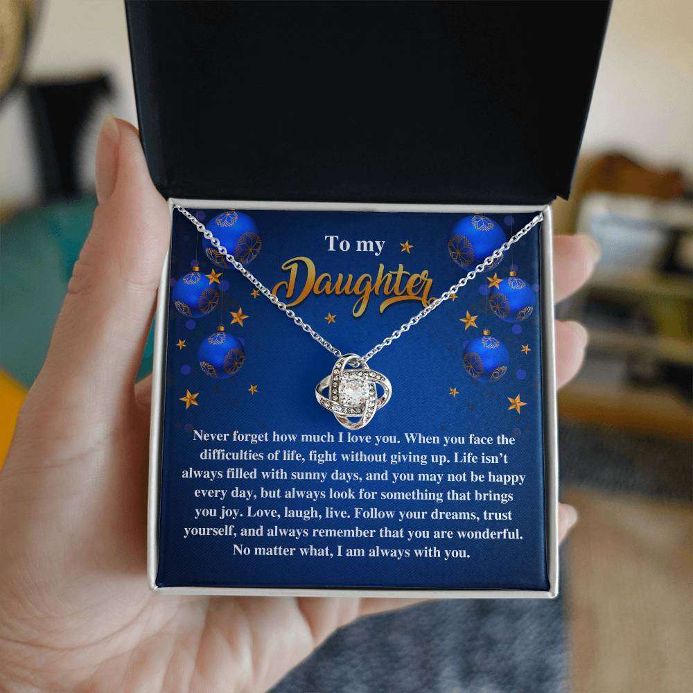 Daughter - Sunny Days - Love Knot Necklace