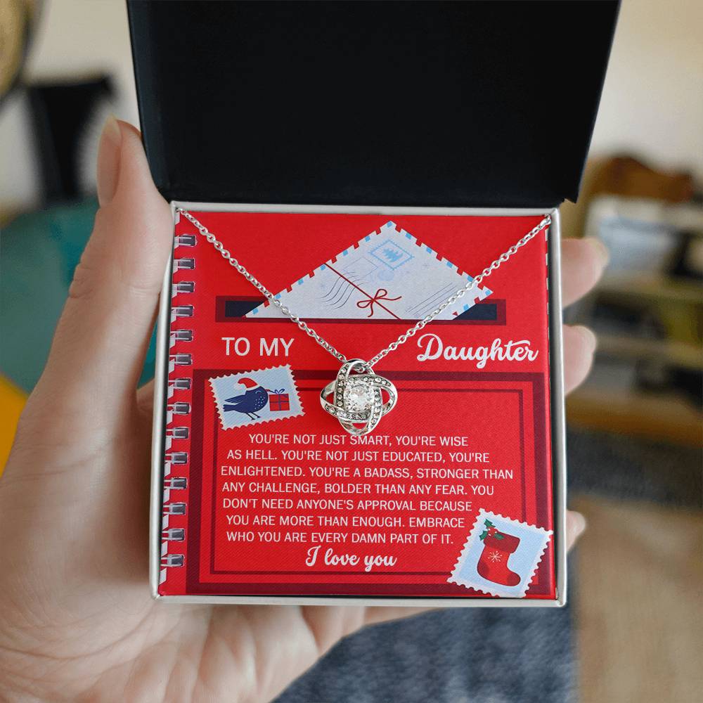 Daughter - Part Of It - Love Knot Necklace