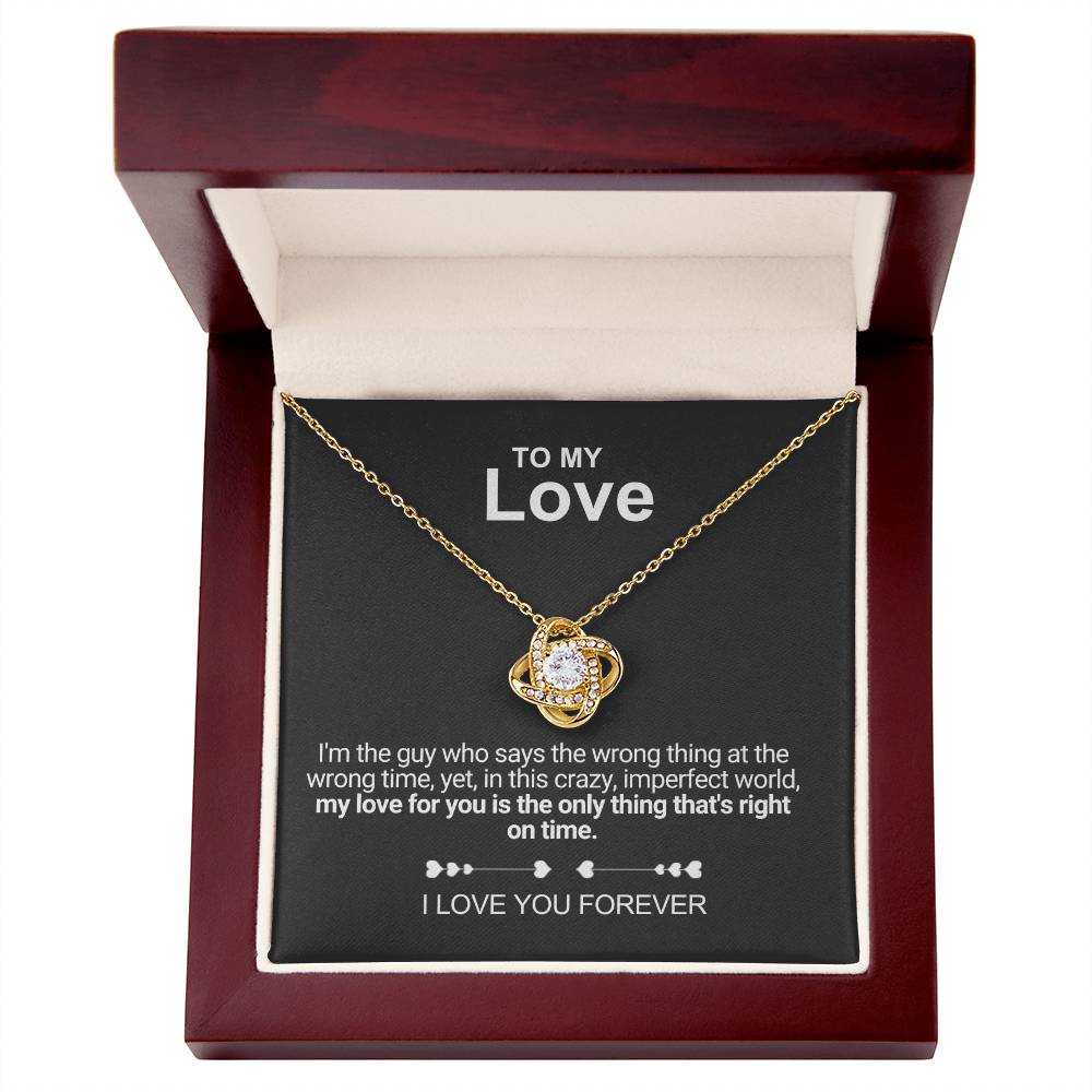 To My Love - Right On Time
