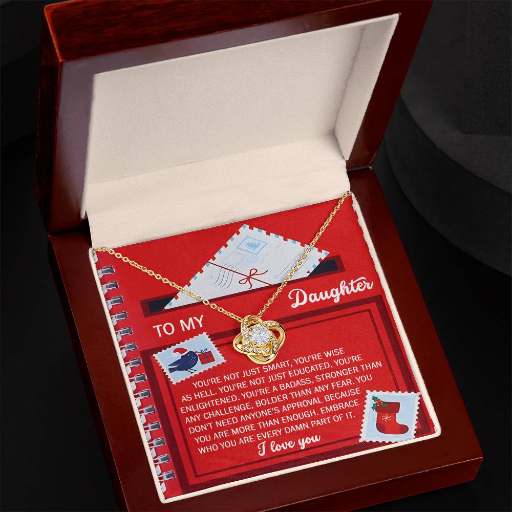 Daughter - Part Of It - Love Knot Necklace