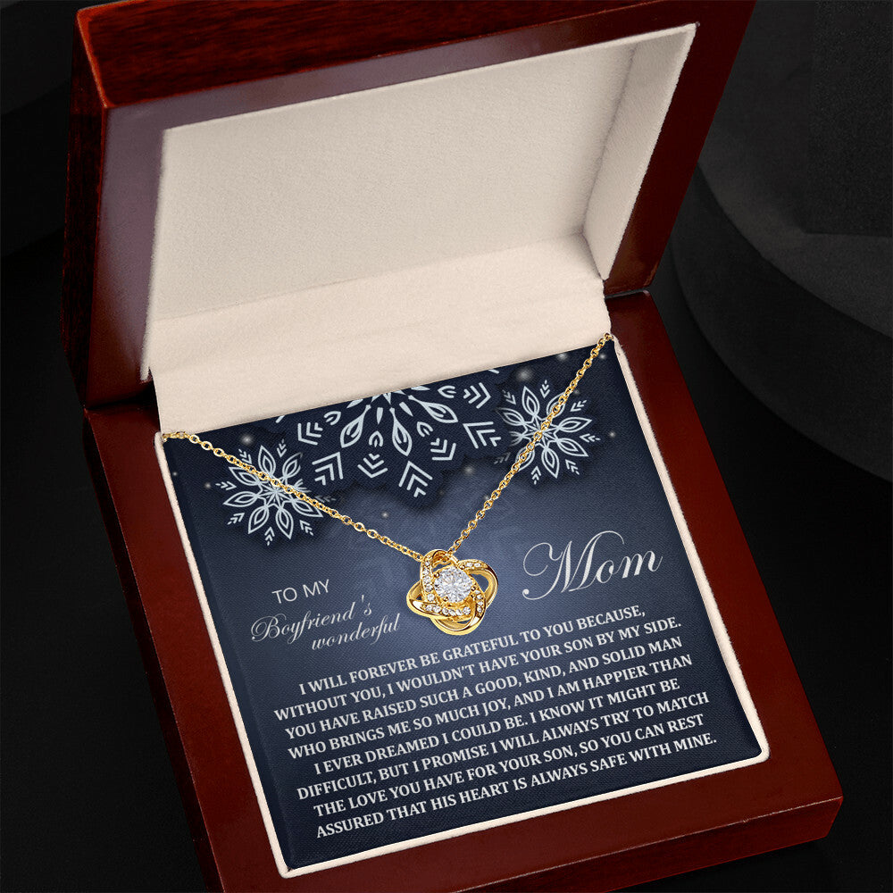 Boyfriend's Mom - By My Side - Love Knot Necklace