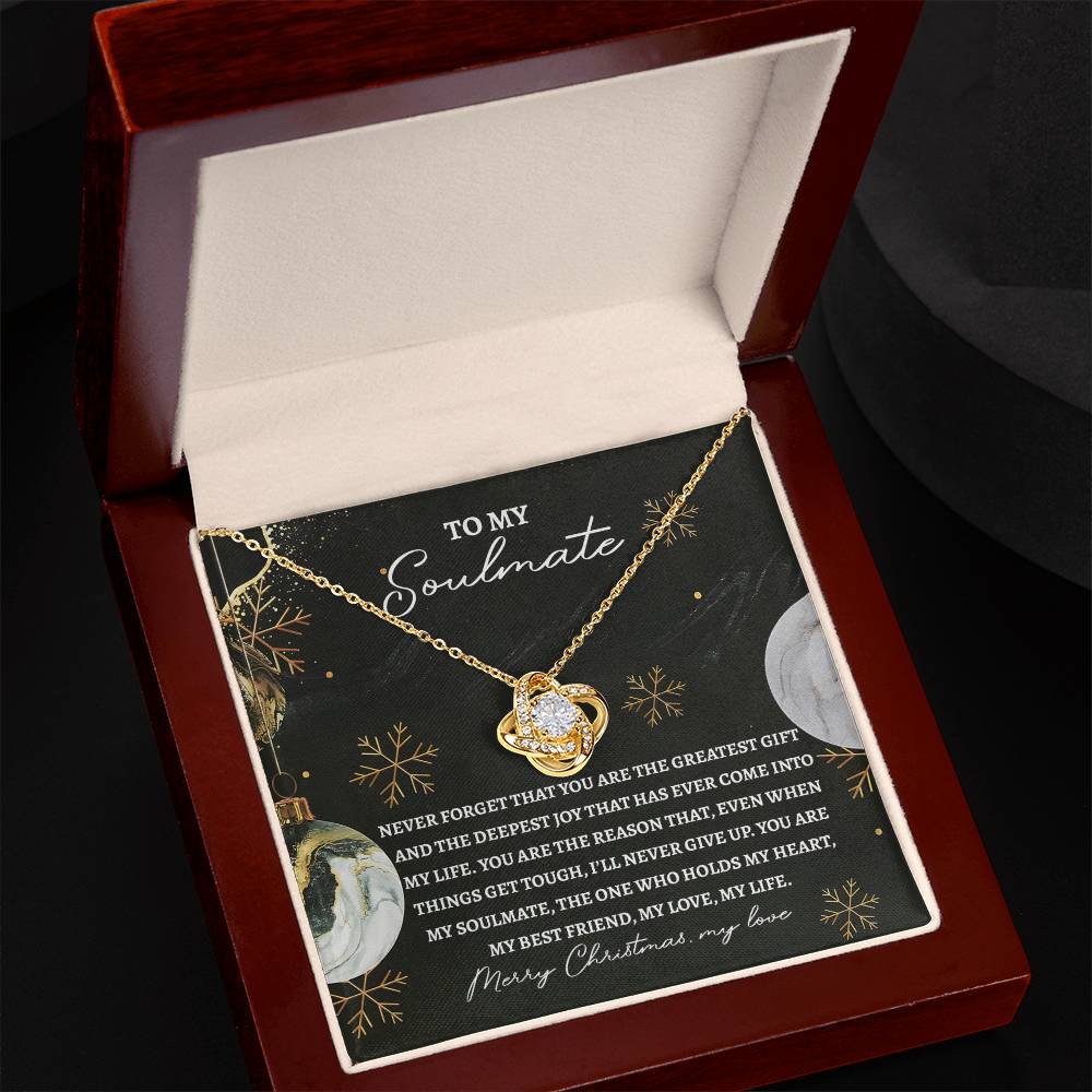 Soulmate - Greatest Gift - Love Knot Necklace