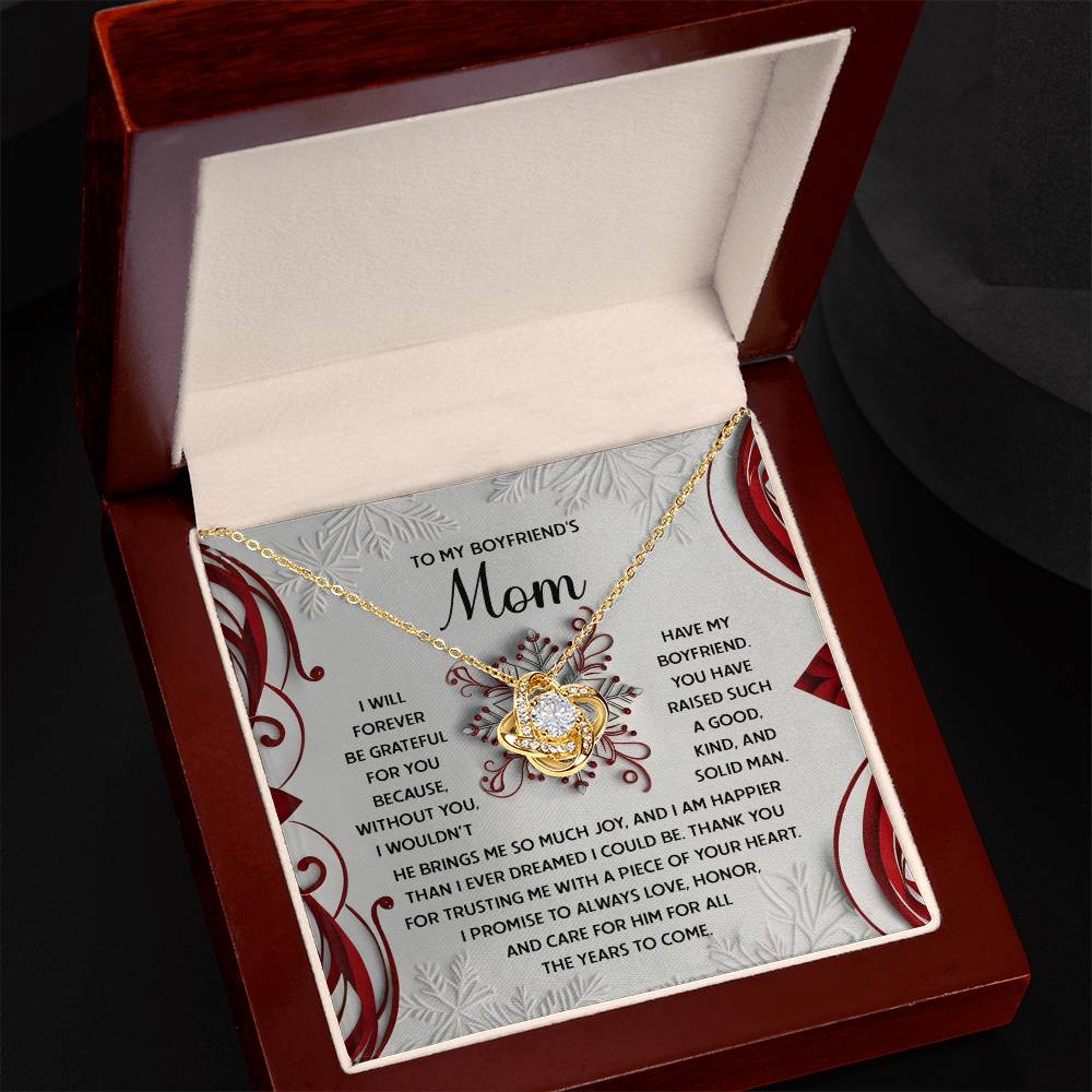 Boyfriend's Mom - I Could Be - Love Knot Necklace