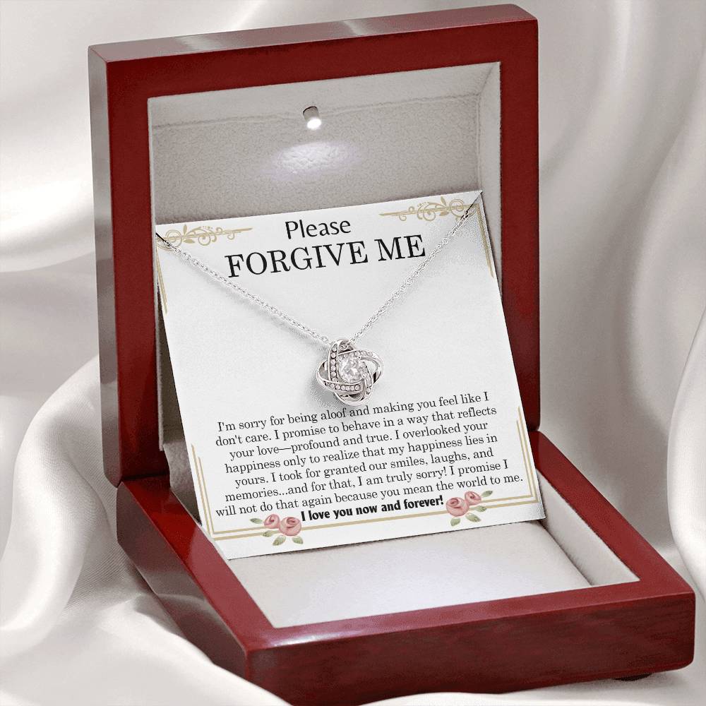 Sorry - Profound And True - Love Knot Necklace