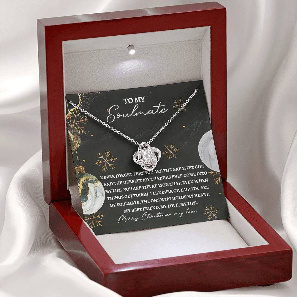 Soulmate - Greatest Gift - Love Knot Necklace