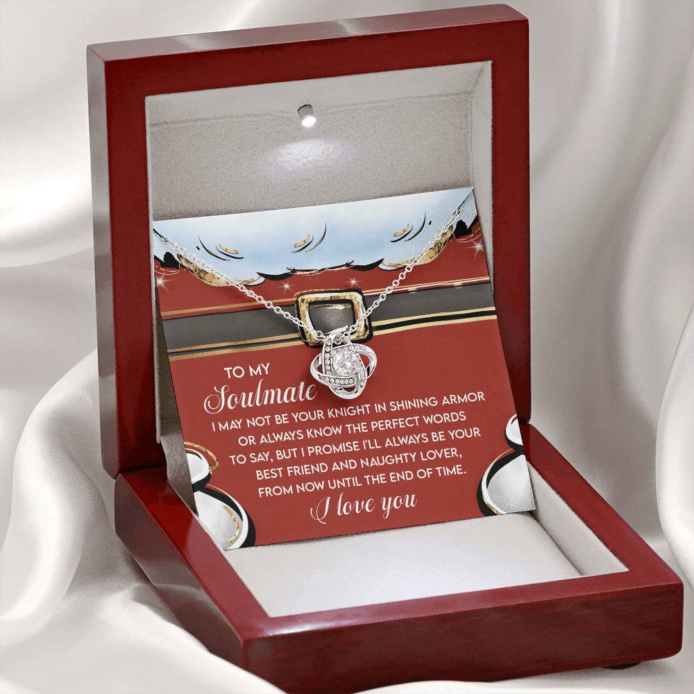 Soulmate - Naughty Lover - Love Knot Necklace