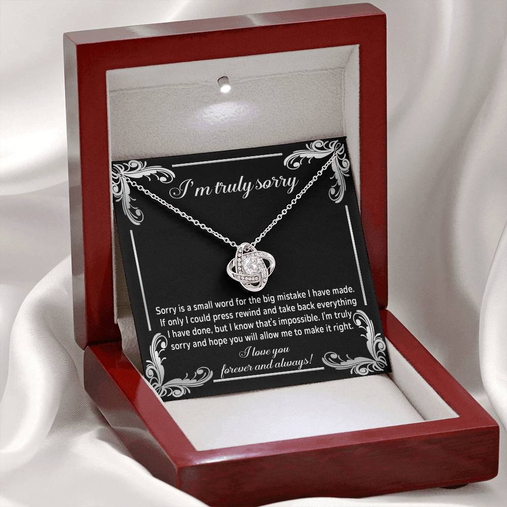 Sorry - Make It Right 2 - Love Knot Necklace