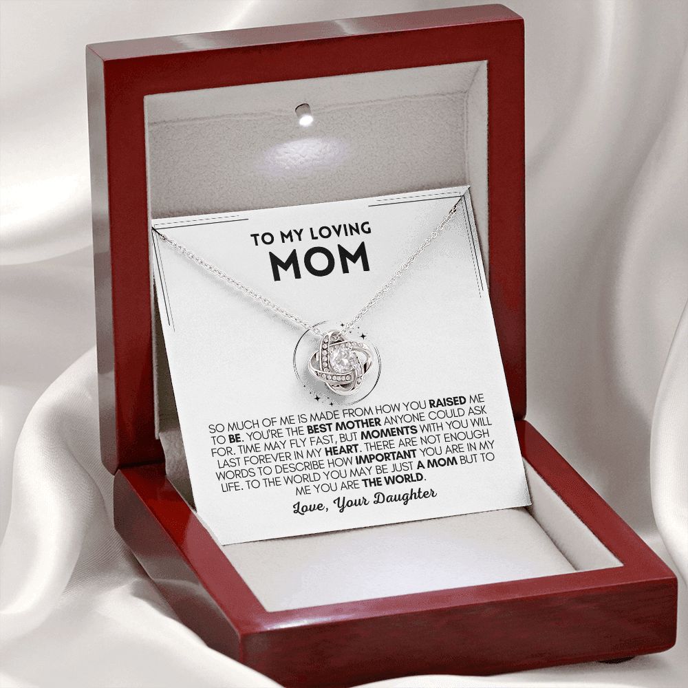 Loving Mom - Best Mom - Love Knot