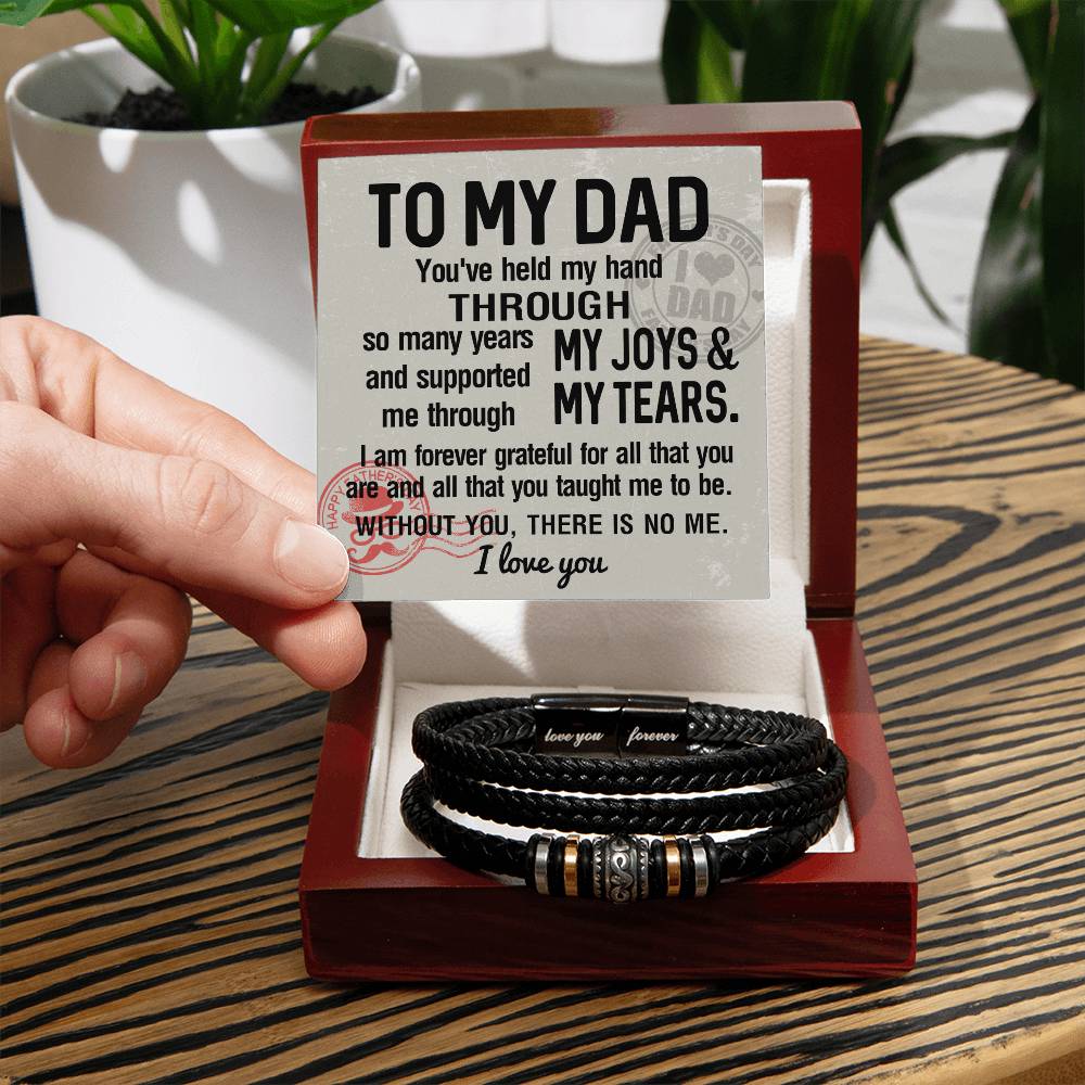 Dad - Held My Hand - Bracelet