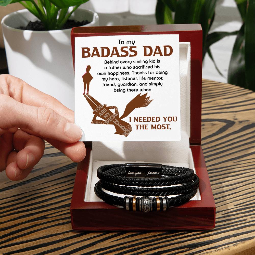 Dad - His Own Happiness - Bracelet