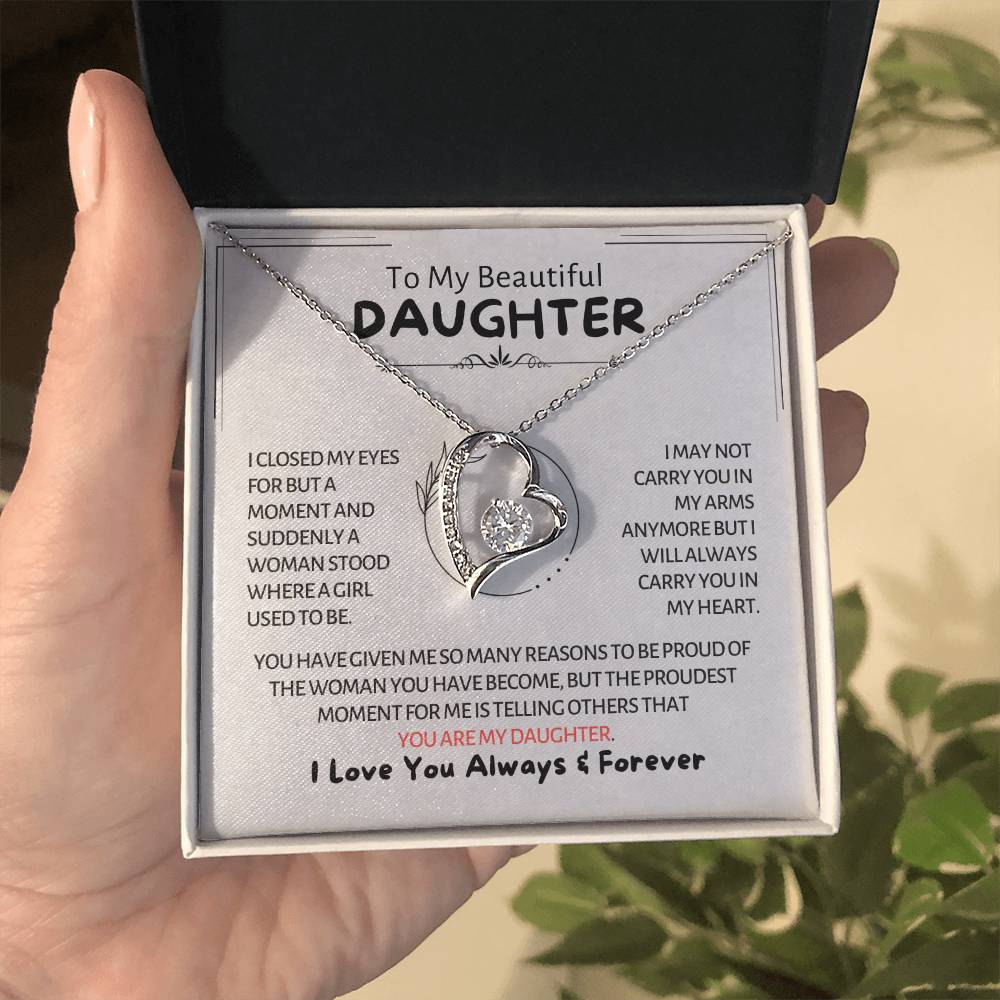 To My Beautiful Daughter - Girl To Woman - Forever Love