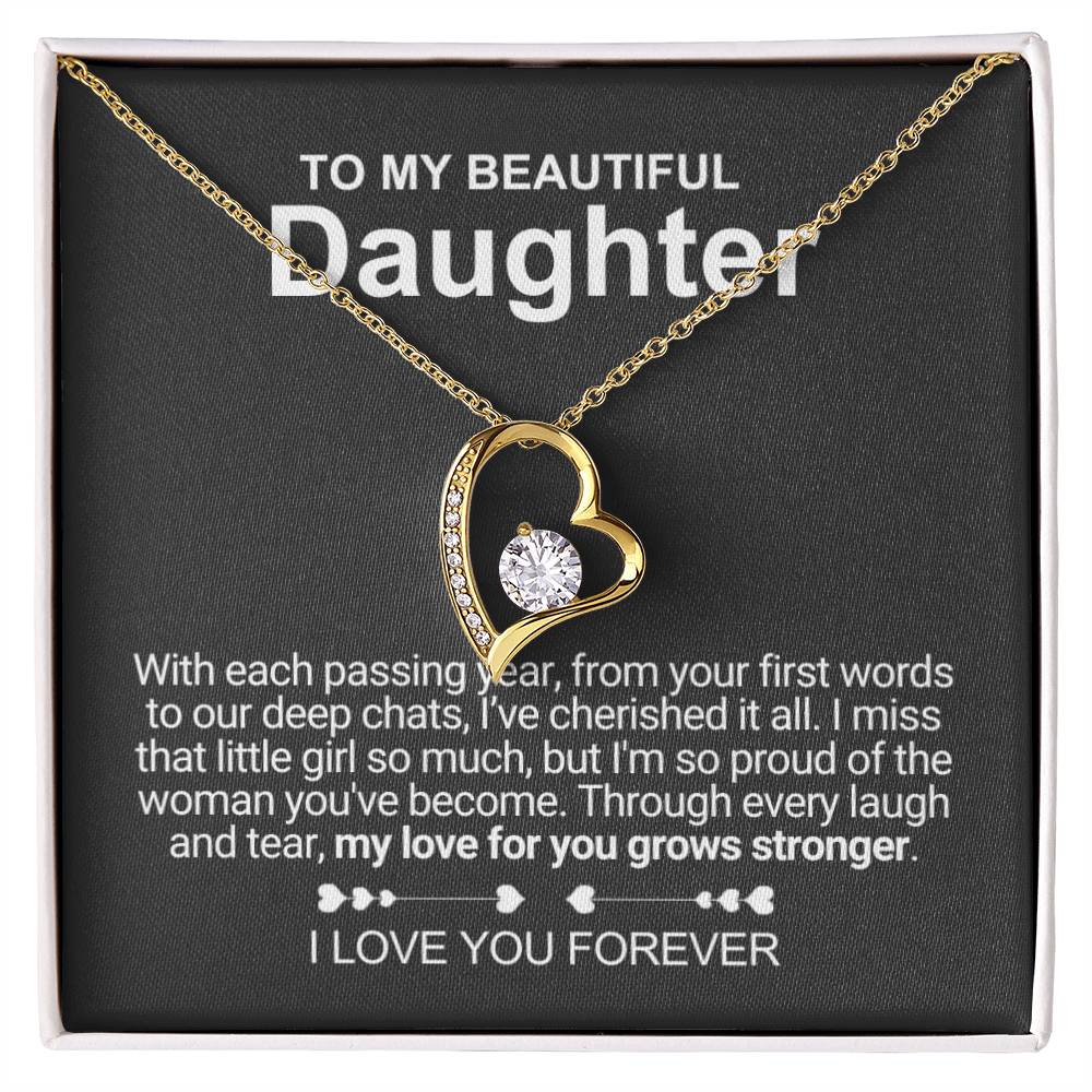 To My Beautiful Daughter - Stronger - Forever Love