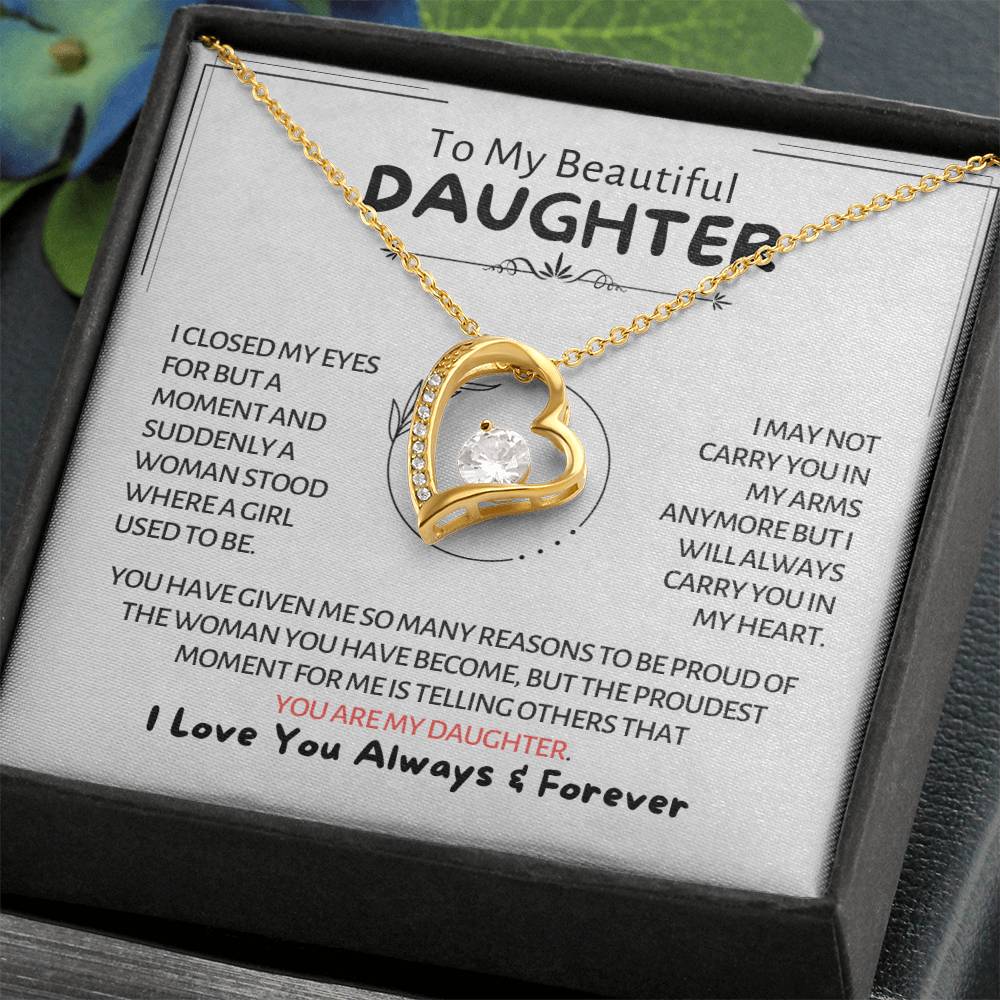 To My Beautiful Daughter - Girl To Woman - Forever Love