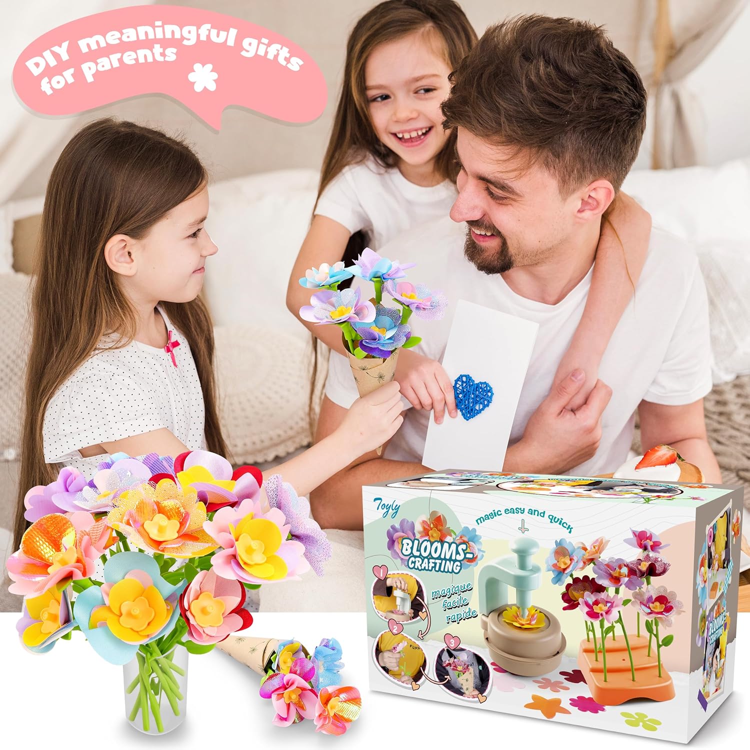 Auraplush™ Flower Garden – Creative Kit for Blooming Minds plush toy – Auraplush™