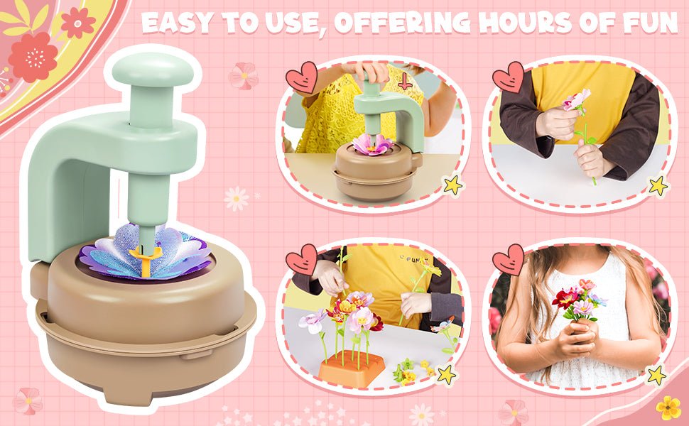 Auraplush™ Flower Garden – Creative Kit for Blooming Minds plush toy – Auraplush™