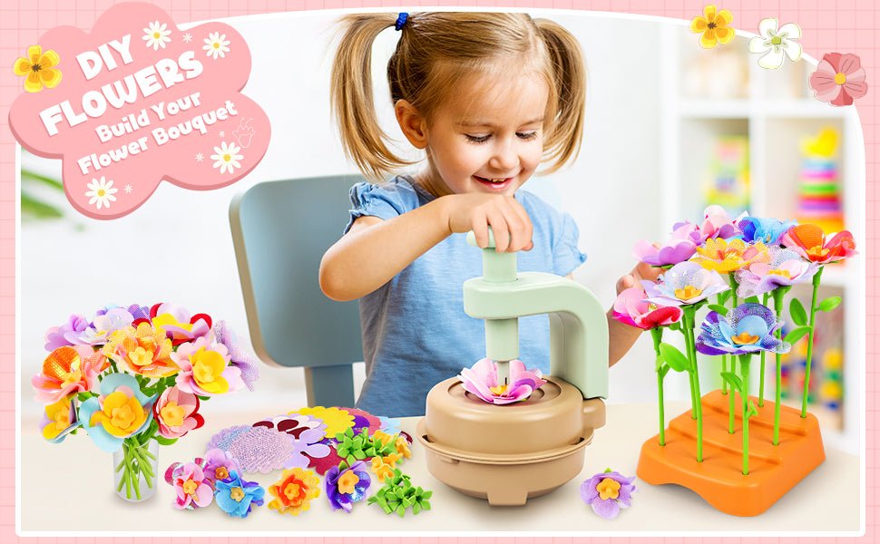 Auraplush™ Flower Garden – Creative Kit for Blooming Minds plush toy – Auraplush™
