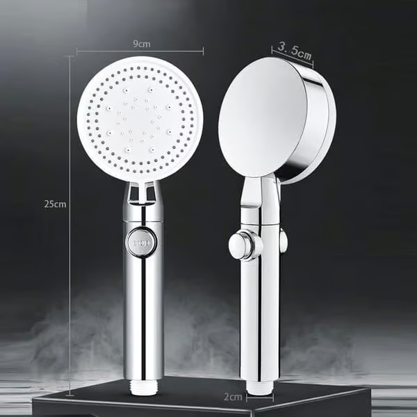 High Pressure Shower Head – 5 Settings & Easy Installation