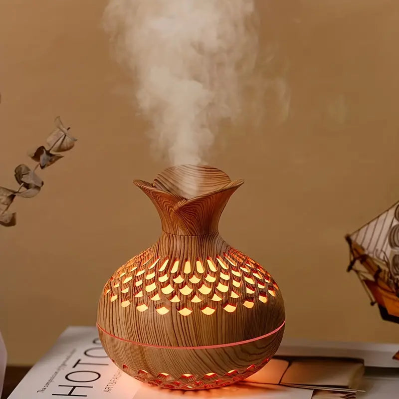 SereniMist – Luxury Ultrasonic Aroma Diffuser with Elegant Design and 10-Hour Run Time