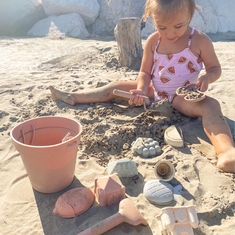 Silicone Beach Toy Set (Blush)