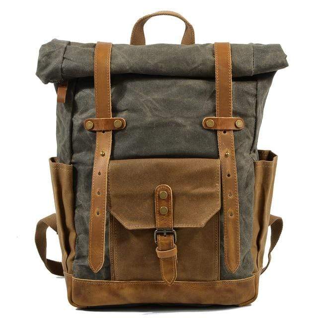 Luxury Vintage Canvas Backpacks for Men