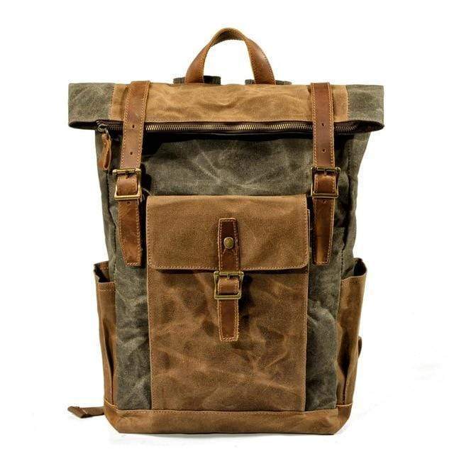 Luxury Vintage Canvas Backpacks for Men