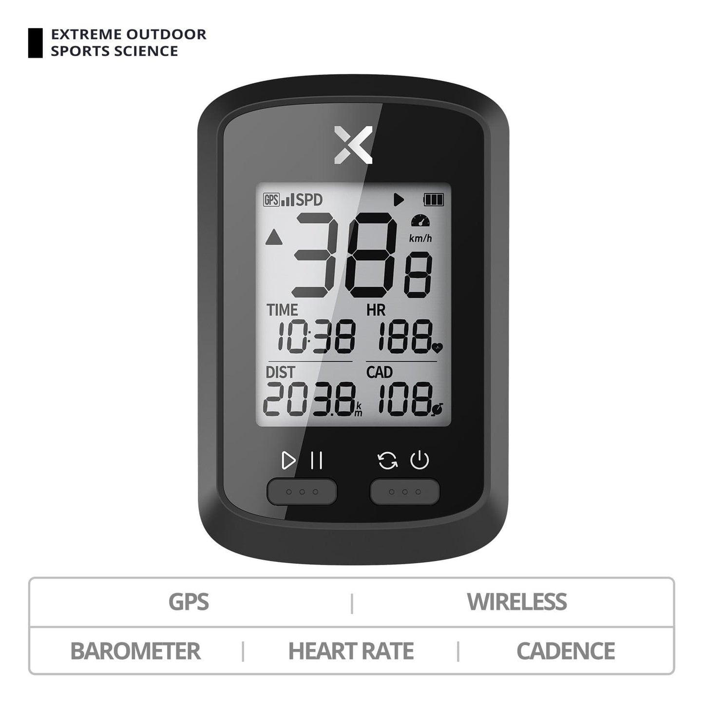 ANT+ Computer Wireless Cycling Speedometer