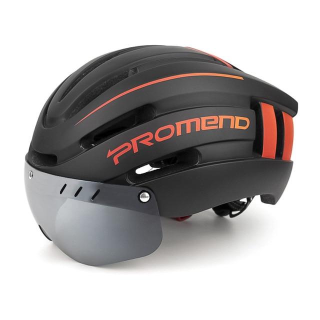 Intergrally-Molded Cycling Helmet