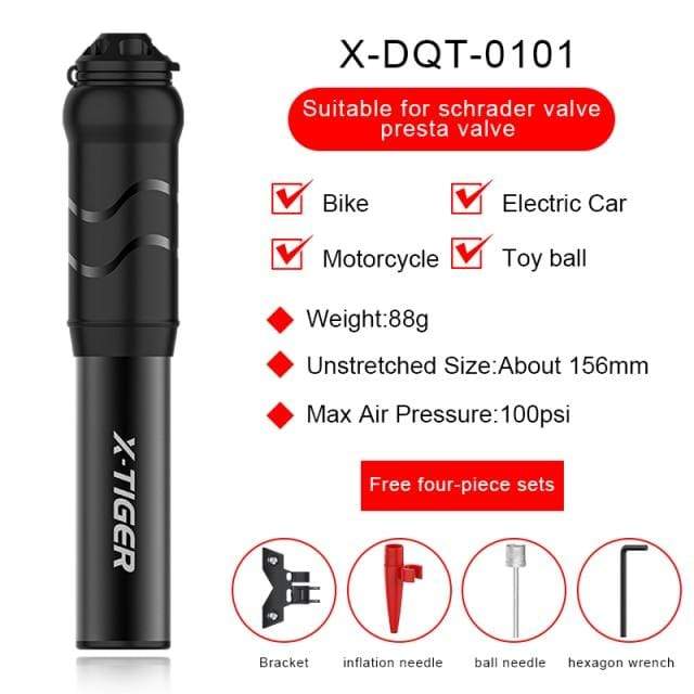 Bicycle Aluminum Alloy Portable Pump