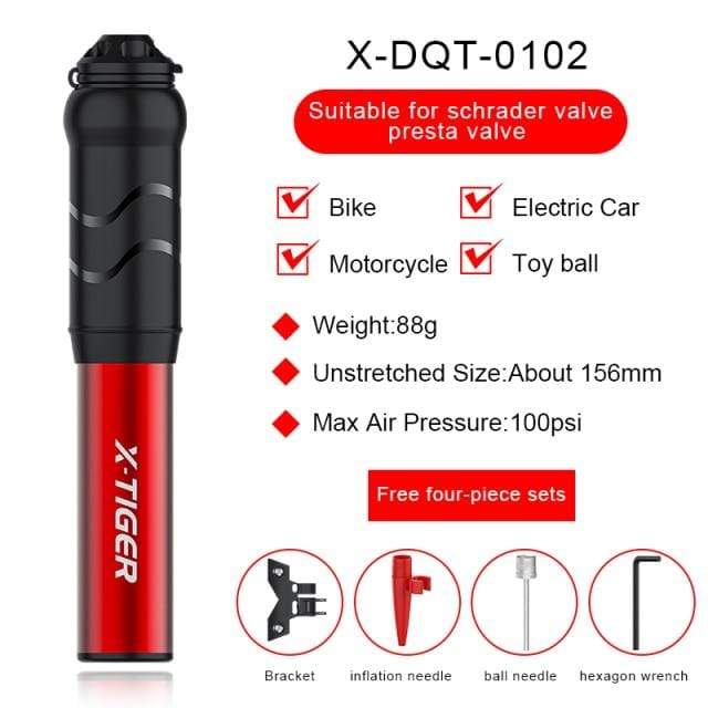 Bicycle Aluminum Alloy Portable Pump