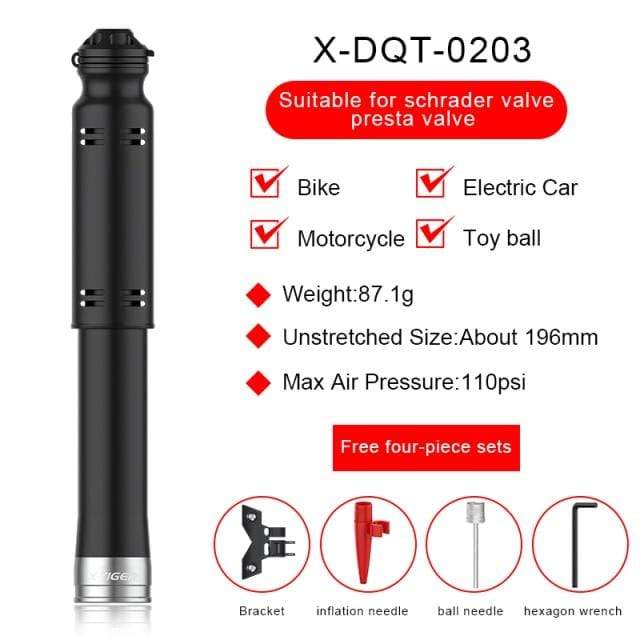 Bicycle Aluminum Alloy Portable Pump