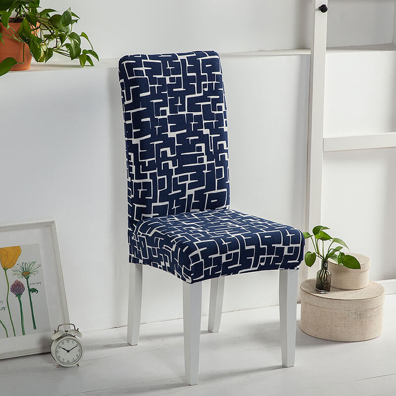 Stretch Removable Washable Spandex Dining Chair Covers| 40 Colors