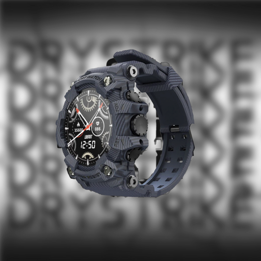 Waterproof Smartwatch - Rugged Design for Outdoor Sports, Fitness & Health Tracking