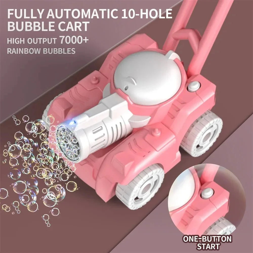 Bubblemow Fun – Bubble Lawn Mower Toy for Outdoor Play and Active Fun