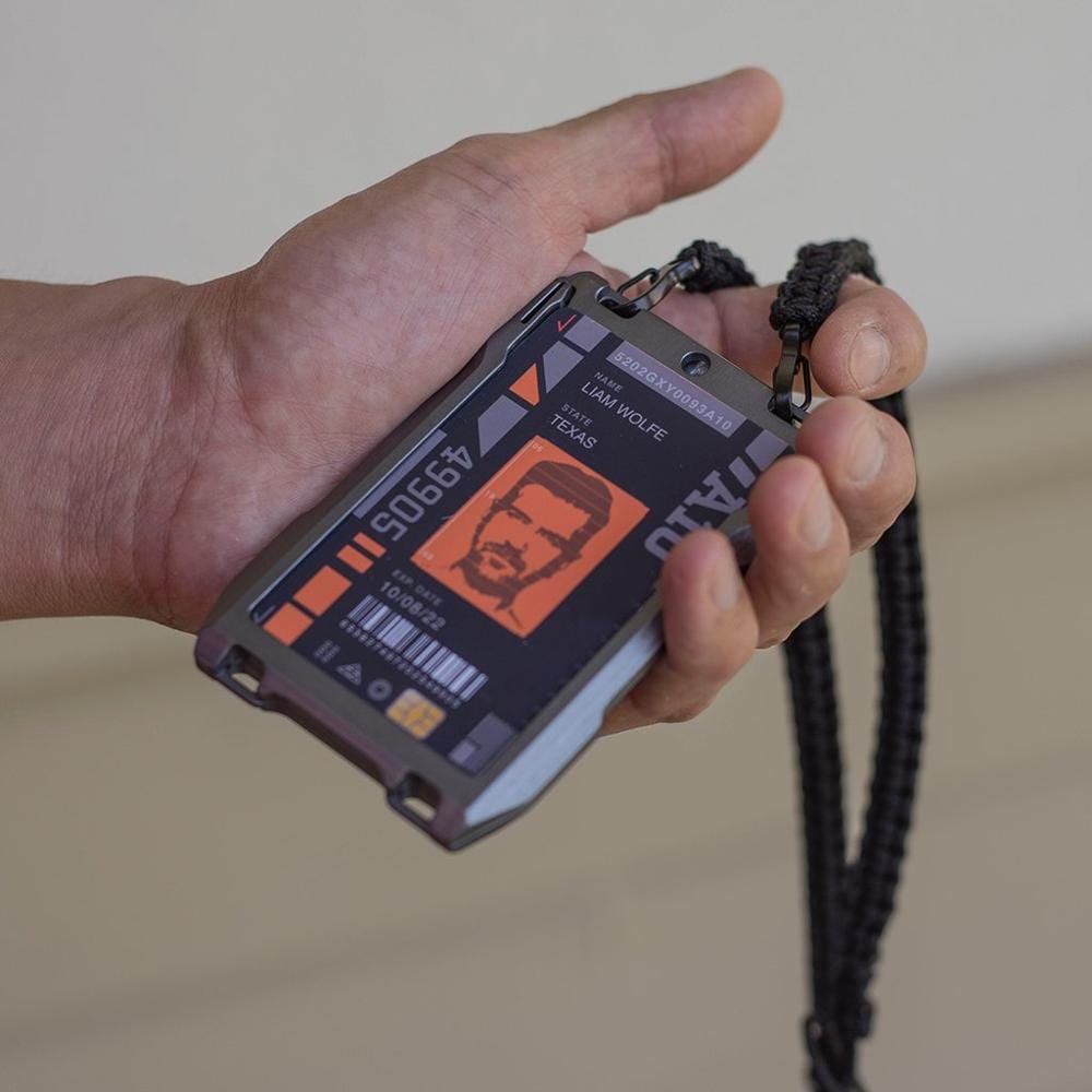 Metal Card Holder Unique Wallet