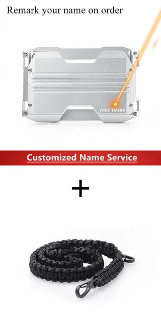 Metal Card Holder Unique Wallet